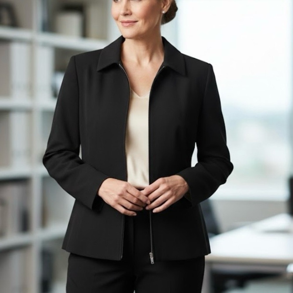 Laura Scott Women's Black Lightweight Jacket